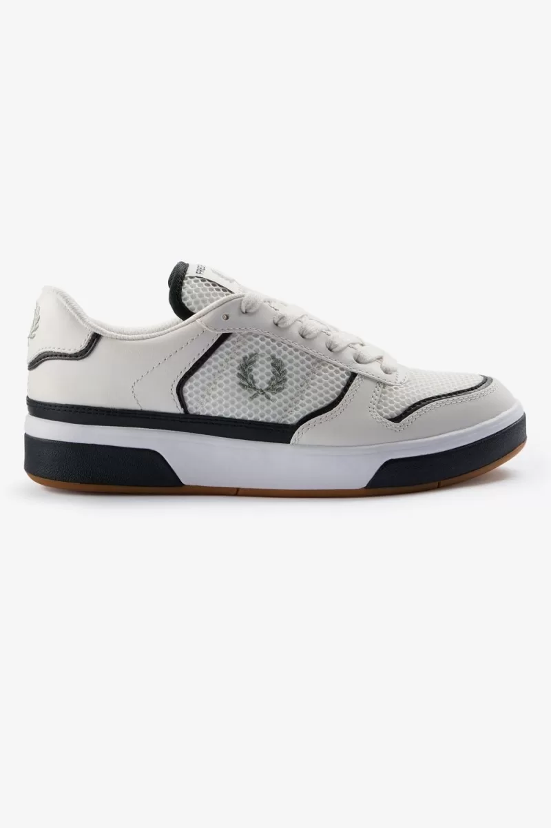 Fred Perry B300 Men’s Trainers Snow White Mint GSXNO3187 Fred Perry B300 Men’s Trainers Snow White Mint GSXNO3187