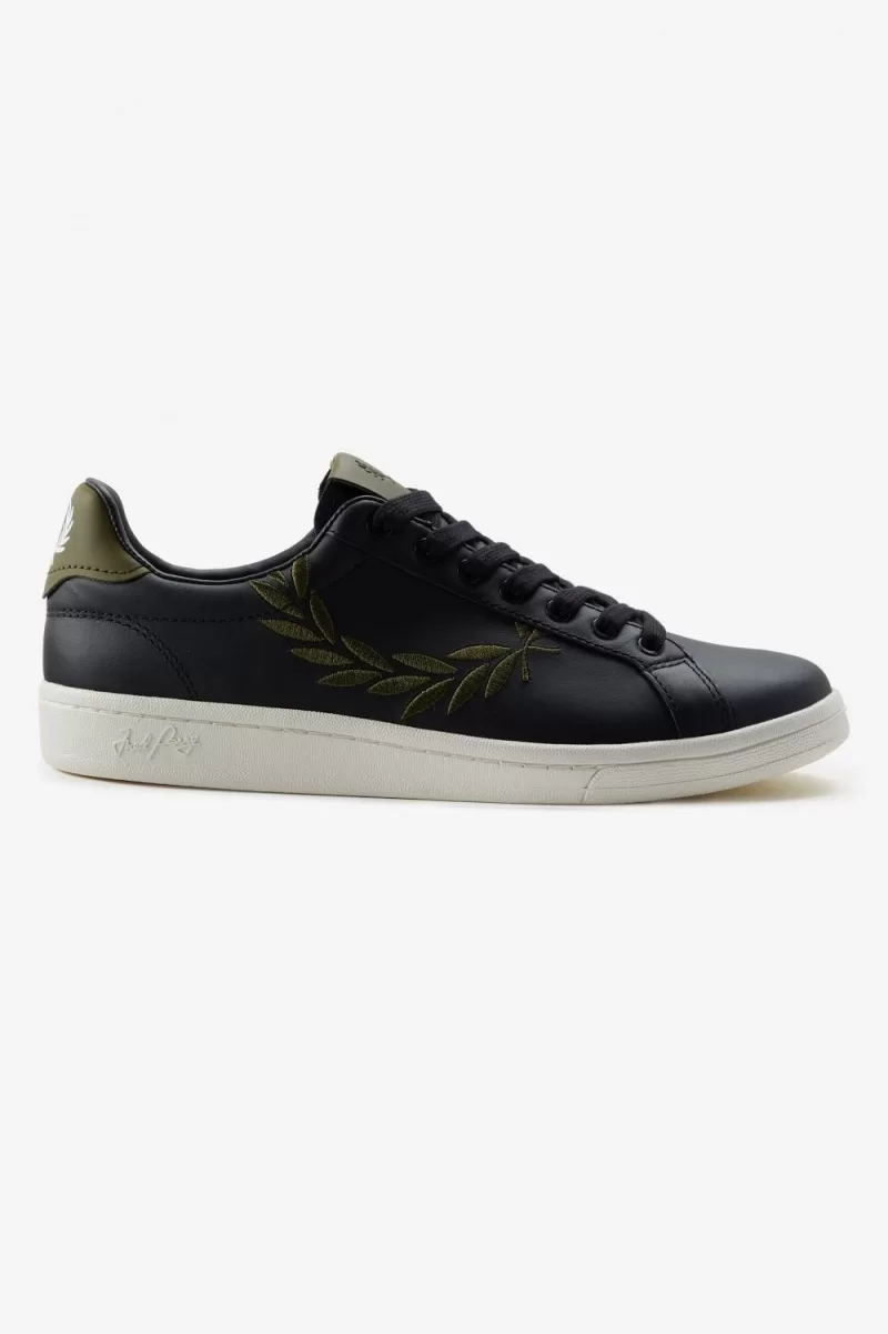 Fred Perry B721 Men’s Tennis Shoes Black XUSFP4836 Fred Perry B721 Men’s Tennis Shoes Black XUSFP4836