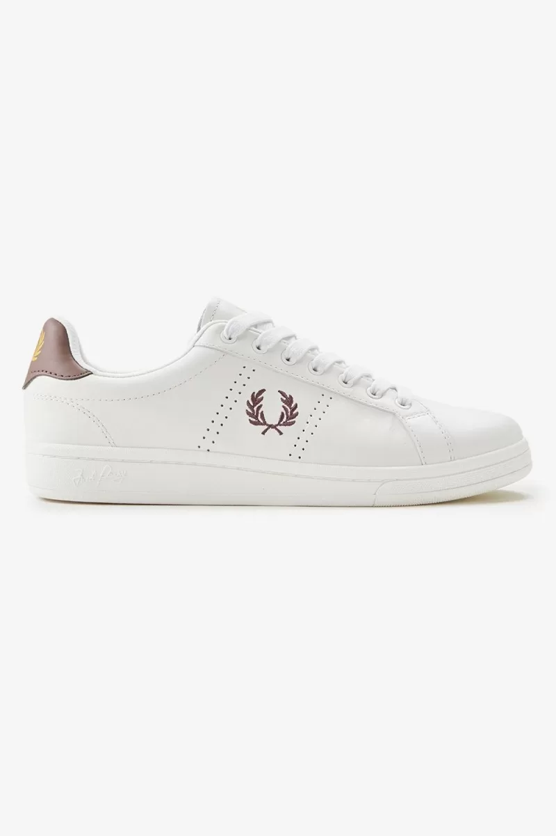 Fred Perry B721 Men’s Tennis Shoes Ivory Dark Red RKJGF3712 Fred Perry B721 Men’s Tennis Shoes Ivory Dark Red RKJGF3712