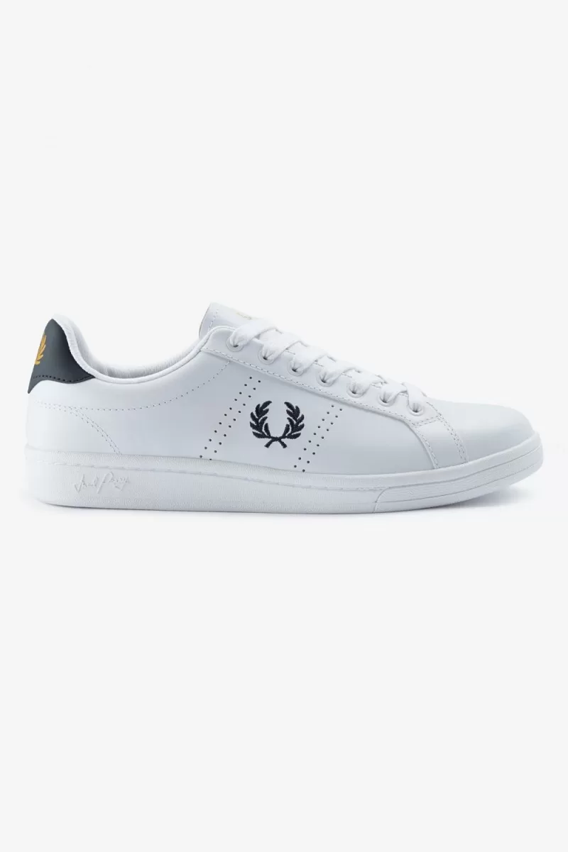 Fred Perry B721 Men’s Tennis Shoes White Navy UIGNA3165 Fred Perry B721 Men’s Tennis Shoes White Navy UIGNA3165