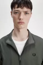 Fred Perry Brentham Men’s Jackets Field Green SBUDO1079