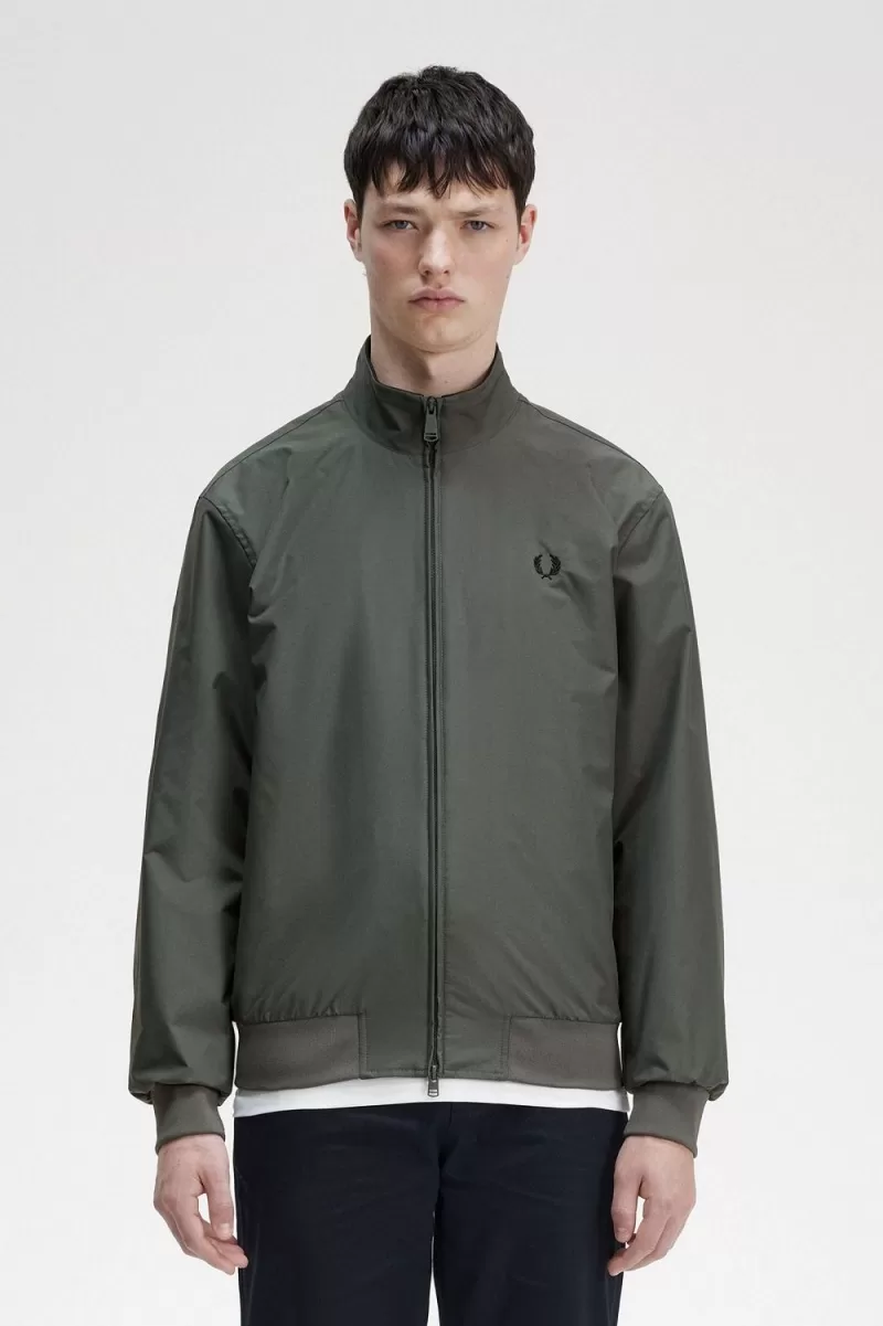 Fred Perry Brentham Men’s Jackets Field Green SBUDO1079 Fred Perry Brentham Men’s Jackets Field Green SBUDO1079