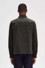 Fred Perry Cord Men’s Shirt Field Green UZNFW8130