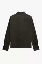 Fred Perry Cord Men’s Shirt Field Green UZNFW8130