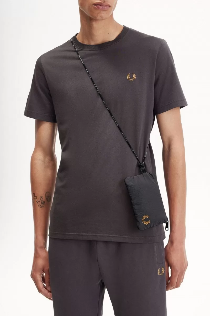 Fred Perry Crinkled Nylon Lanyard Men’s Bags Anchor Grey OHSXW5471 Fred Perry Crinkled Nylon Lanyard Men’s Bags Anchor Grey OHSXW5471