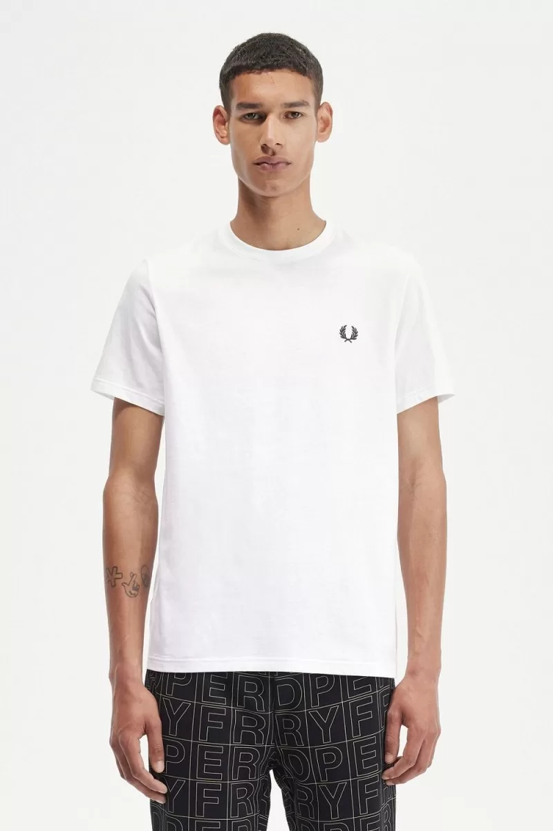 Fred Perry Laurel Wreath Graphic Men’s T-Shirt White OENAP2630 Fred Perry Laurel Wreath Graphic Men’s T-Shirt White OENAP2630