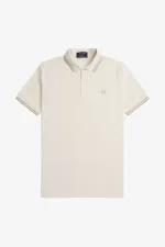 Fred Perry M12 Men’s Shirt Beige Oatmeal Oatmeal TGUOK2197