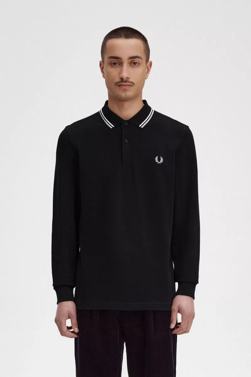 Fred Perry M3636 Men’s Shirt Black Beige Limestone QIZCF1926 Fred Perry M3636 Men’s Shirt Black Beige Limestone QIZCF1926