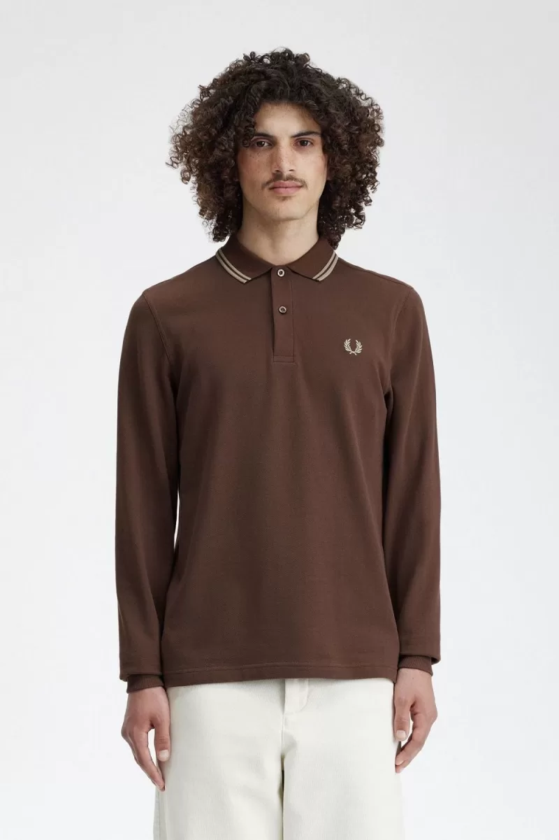Fred Perry M3636 Men’s Shirt Dark Red Warm Grey YHMKJ2183 Fred Perry M3636 Men’s Shirt Dark Red Warm Grey YHMKJ2183