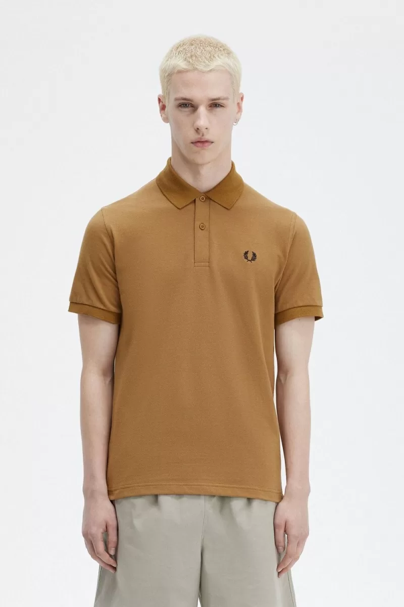 Fred Perry M3 Men’s Shirt Dark Coffee Navy YUIHW8163 Fred Perry M3 Men’s Shirt Dark Coffee Navy YUIHW8163