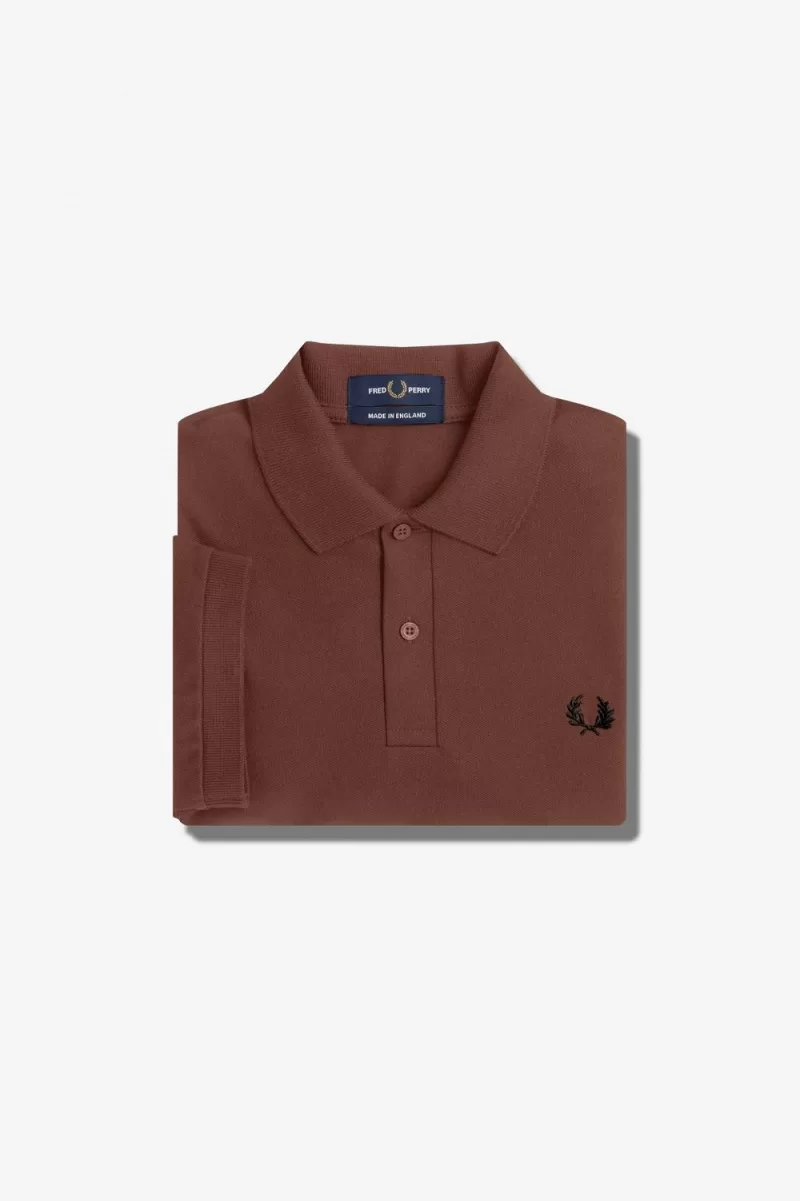 Fred Perry M3 Men’s Shirt Whisky Brown Black EUCAN1628 Fred Perry M3 Men’s Shirt Whisky Brown Black EUCAN1628