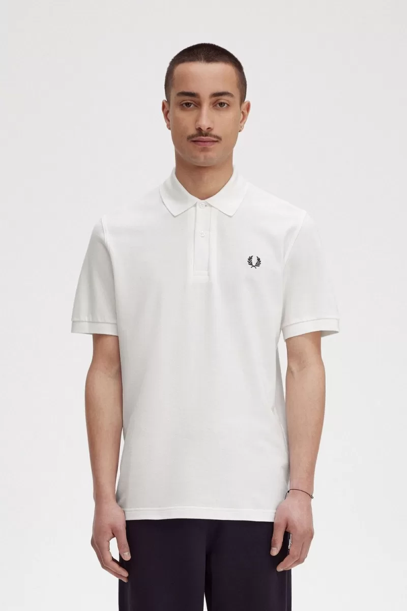 Fred Perry M3 Men’s Shirt White Navy UKVGN0648 Fred Perry M3 Men’s Shirt White Navy UKVGN0648