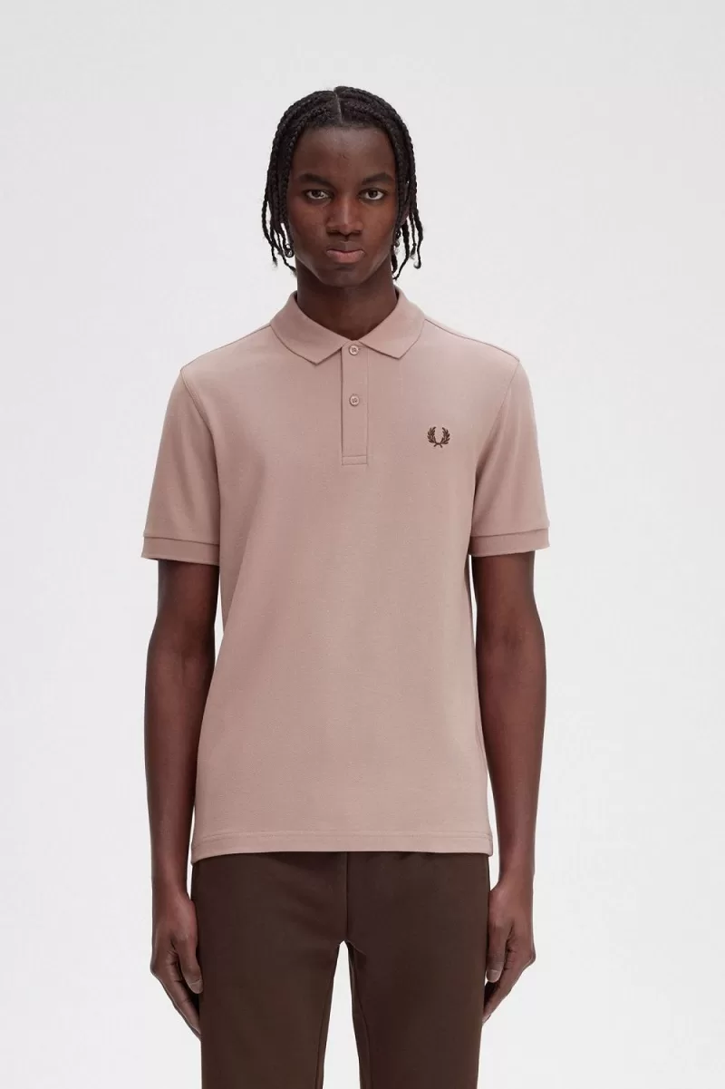 Fred Perry M6000 Men’s Shirt Dark Pink Burnt Tobacco WFKYD8431 Fred Perry M6000 Men’s Shirt Dark Pink Burnt Tobacco WFKYD8431