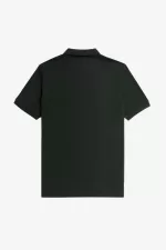 Fred Perry M6000 Men’s Shirt Night Green Snow White HUZYV6127