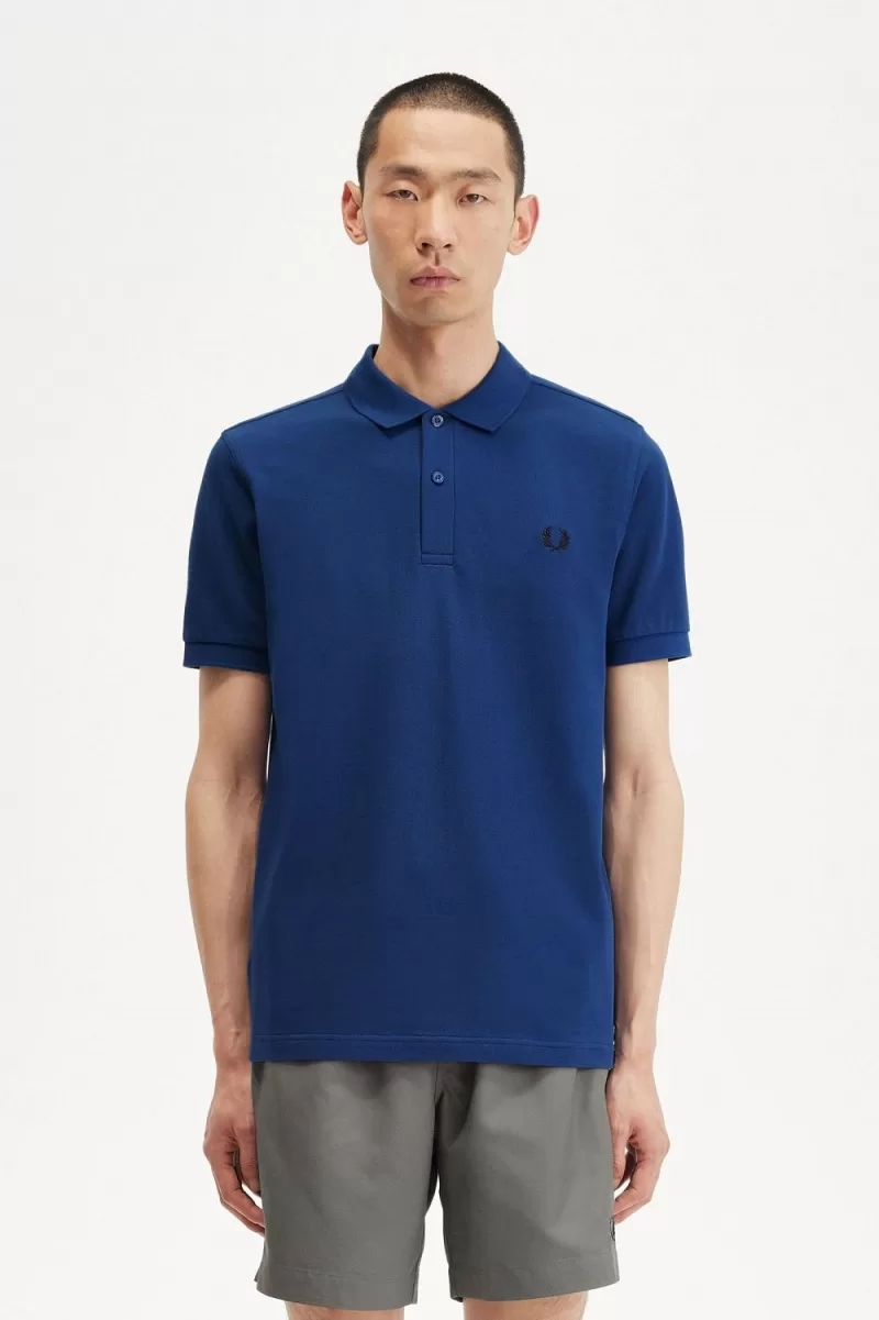 Fred Perry M6000 Men’s Shirt Shaded Cobalt Navy HQIYZ2805 Fred Perry M6000 Men’s Shirt Shaded Cobalt Navy HQIYZ2805