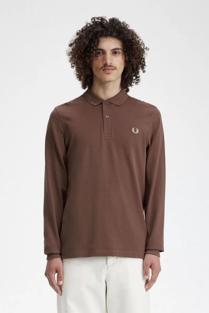 Fred Perry M6006 Men’s Shirt Dark Red Warm Grey KCSHW3187 Fred Perry M6006 Men’s Shirt Dark Red Warm Grey KCSHW3187