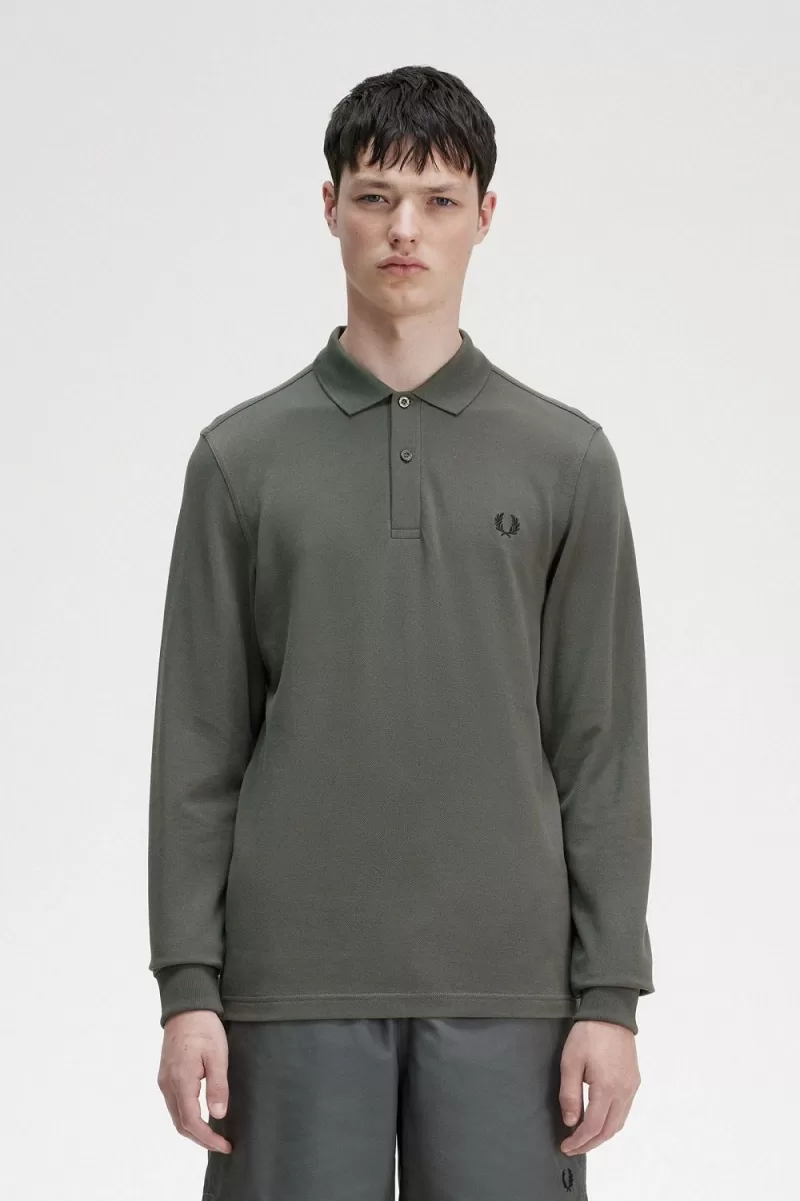 Fred Perry M6006 Men’s Shirt Field Green WBNKY3092 Fred Perry M6006 Men’s Shirt Field Green WBNKY3092