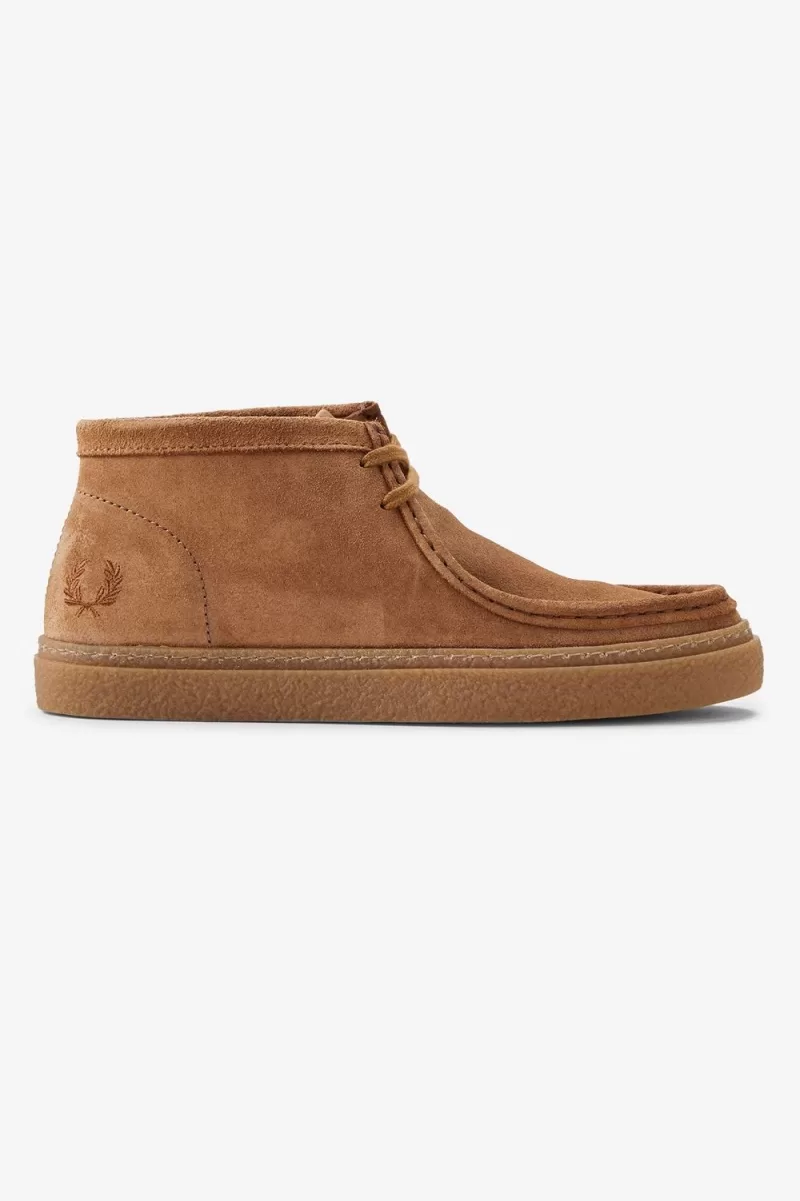 Fred Perry Mid Dawson Men’s Boots Dark Coffee TFLCV0967 Fred Perry Mid Dawson Men’s Boots Dark Coffee TFLCV0967
