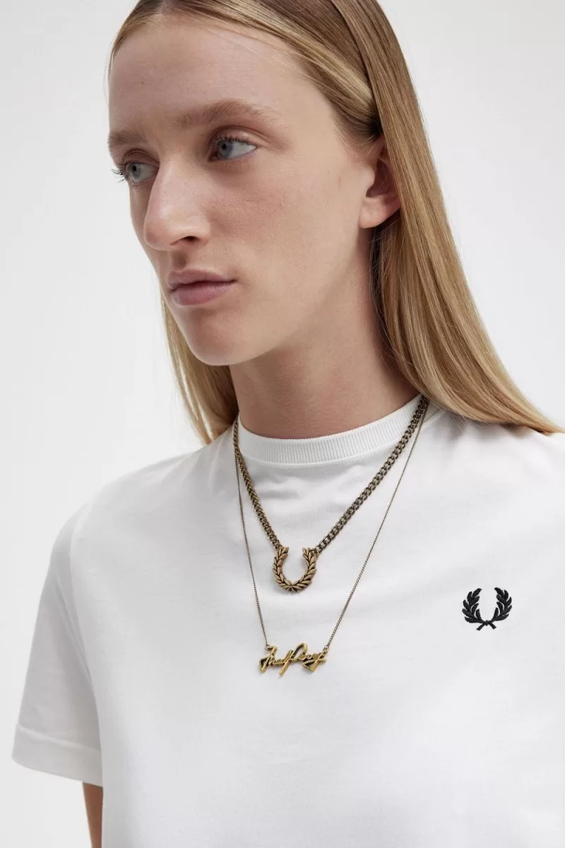 Fred Perry Necklace Women’s Jewellery Gold OJYAT3492 Fred Perry Necklace Women’s Jewellery Gold OJYAT3492
