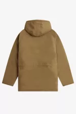 Fred Perry Padded Zip Through Men’s Jackets Brown ZXTHJ9012