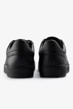 Fred Perry Spencer Men’s Tennis Shoes Black Night Green VQTPY8024