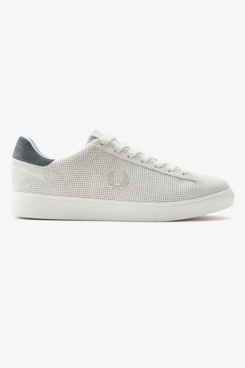 Fred Perry Spencer Men’s Tennis Shoes Snow White Oatmeal NWQBD0317 Fred Perry Spencer Men’s Tennis Shoes Snow White Oatmeal NWQBD0317