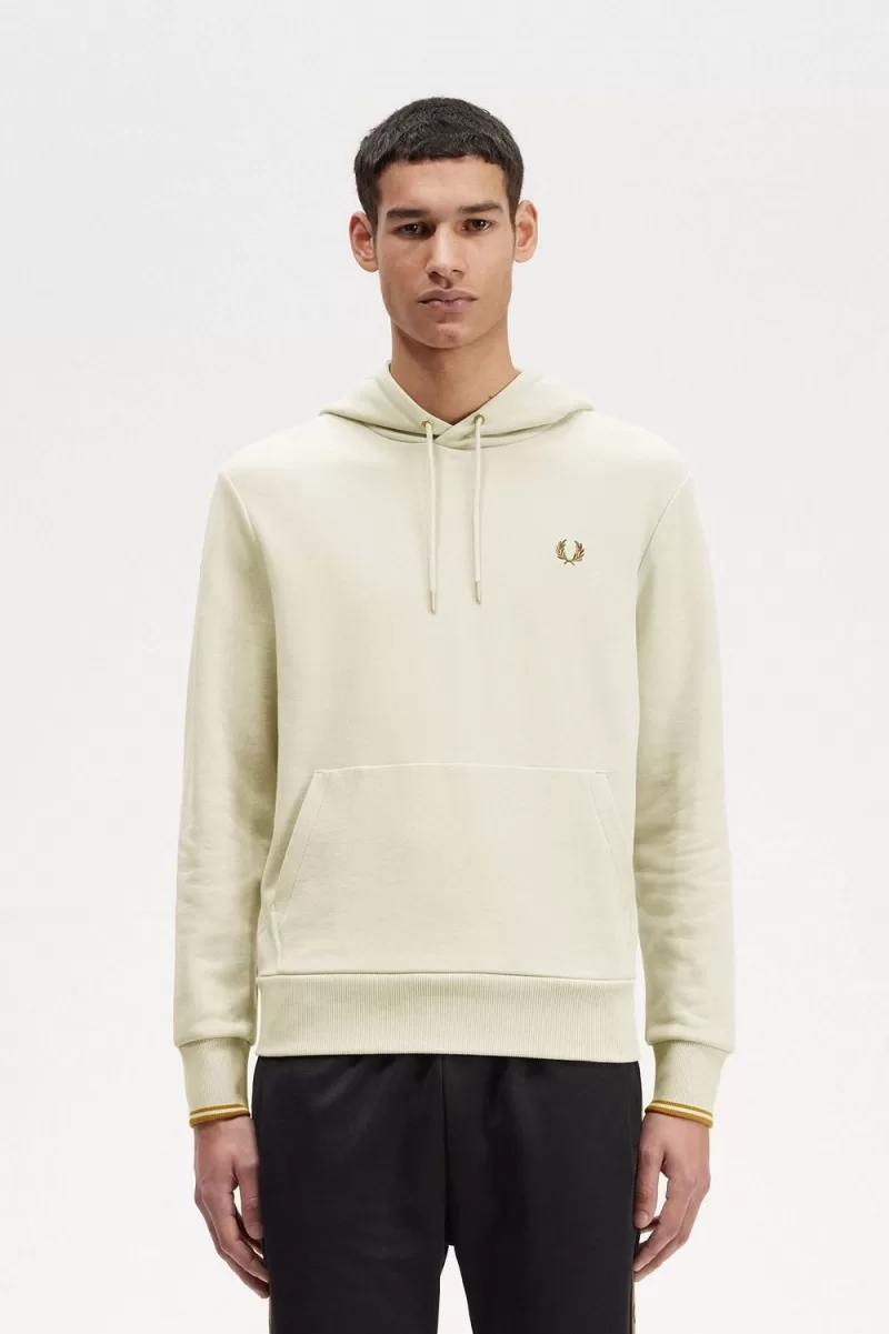 Fred Perry Tipped Hooded Men’s Sweatshirts Oatmeal ISZAQ0972 Fred Perry Tipped Hooded Men’s Sweatshirts Oatmeal ISZAQ0972