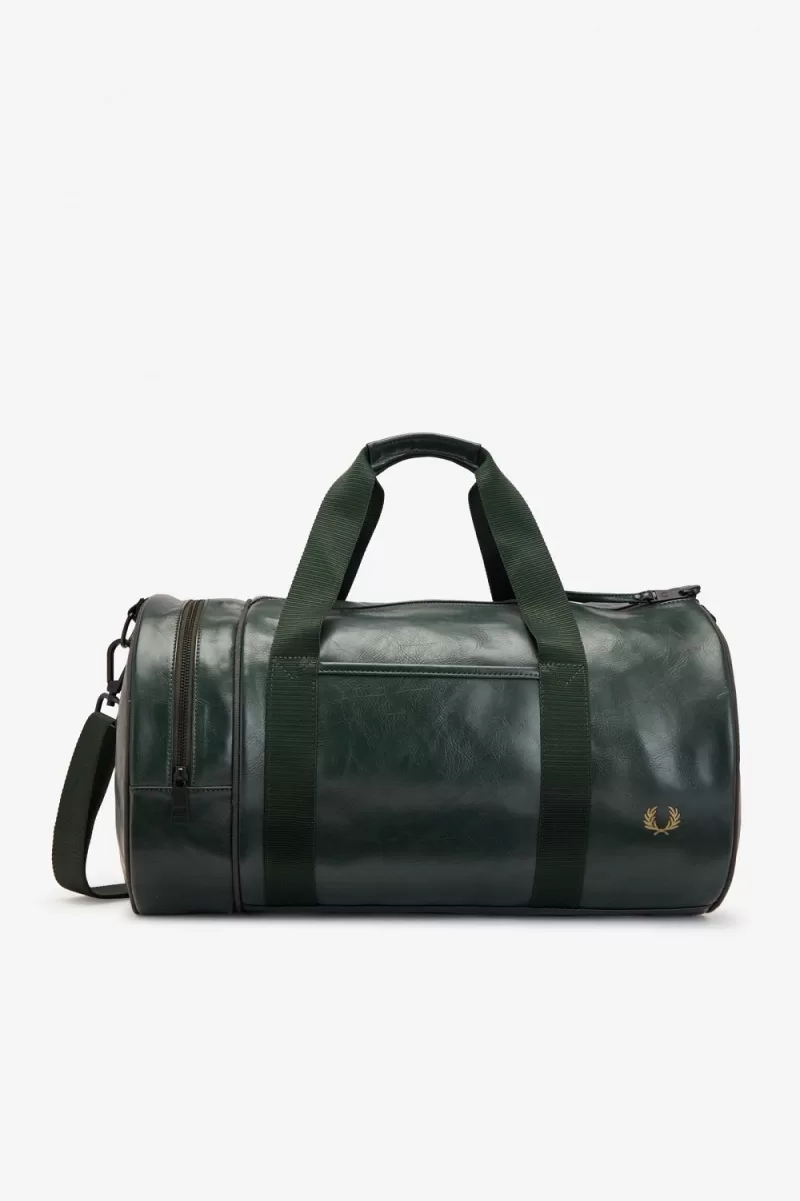 Fred Perry Tonal Barrel Women’s Bags Dark Green VOZBH0458 Fred Perry Tonal Barrel Women’s Bags Dark Green VOZBH0458