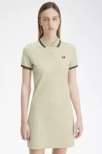 Fred Perry Twin Tipped Shirt Women’s Dress Oatmeal EVXCI7520