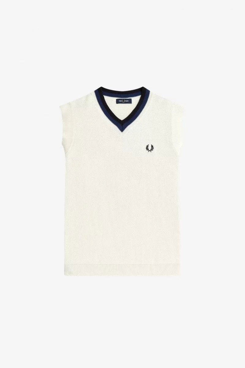 Fred Perry V-Neck Knitted Men’s Tanks Beige RTXLO0615 Fred Perry V-Neck Knitted Men’s Tanks Beige RTXLO0615