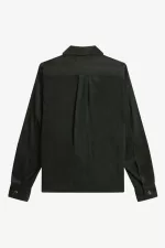 Fred Perry Waffle Cord Men’s Shirt Night Green BQHDI7094