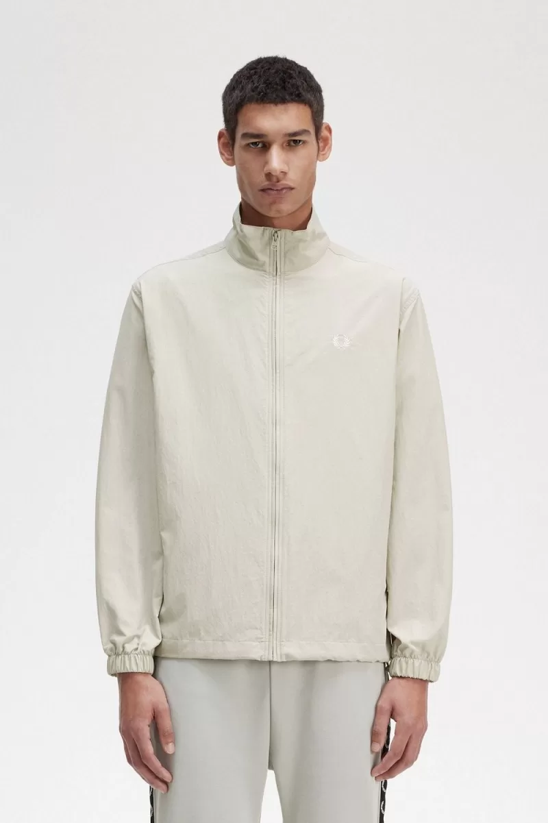 Fred Perry Woven Track Men’s Jackets Light Mint LQTRZ0948 Fred Perry Woven Track Men’s Jackets Light Mint LQTRZ0948
