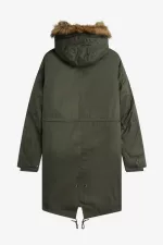 Fred Perry Zip-In Liner Men’s Parka Field Green WGCSO7526